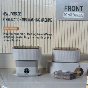 White Sterilization Mini Washing Machine